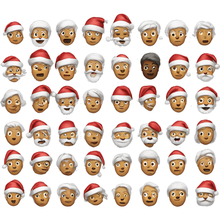 santa clause is coming to town emoji