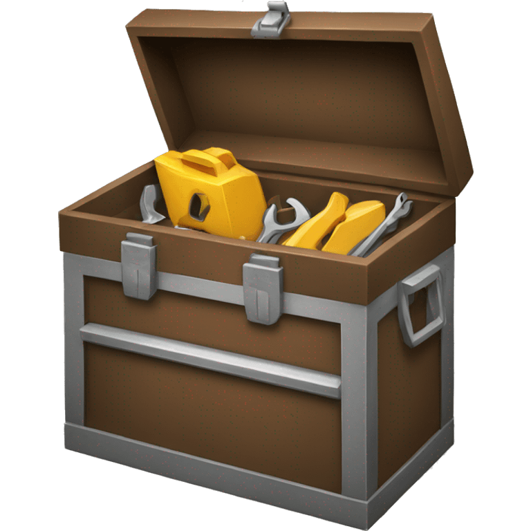 opened toolbox emoji