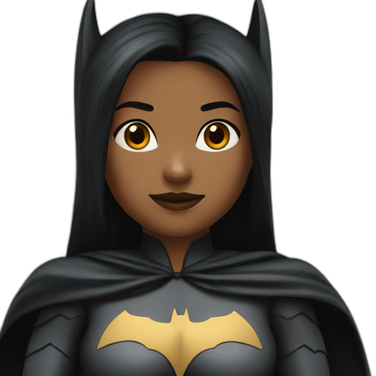 girl batman emoji