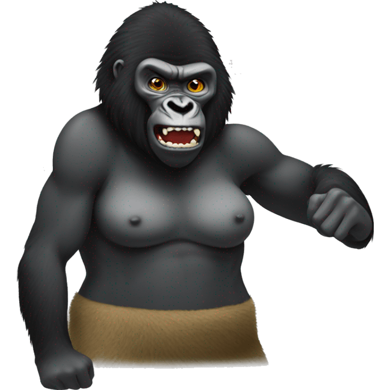 skibidi tpilet gorilla wife fight emoji