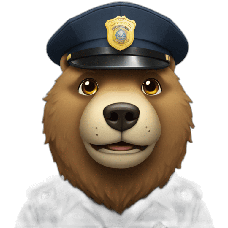 Bear Police emoji