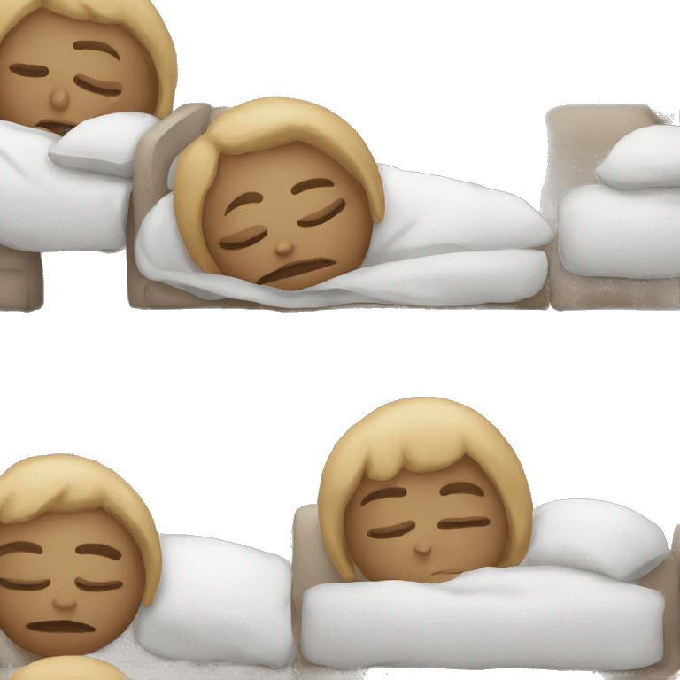 very sleepy person emoji