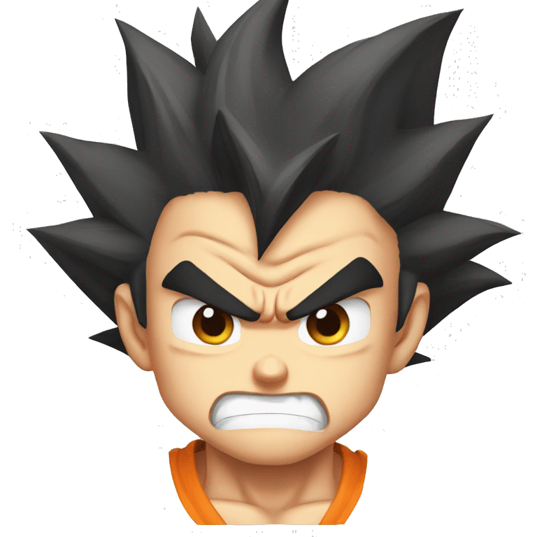 Angry Goku emoji