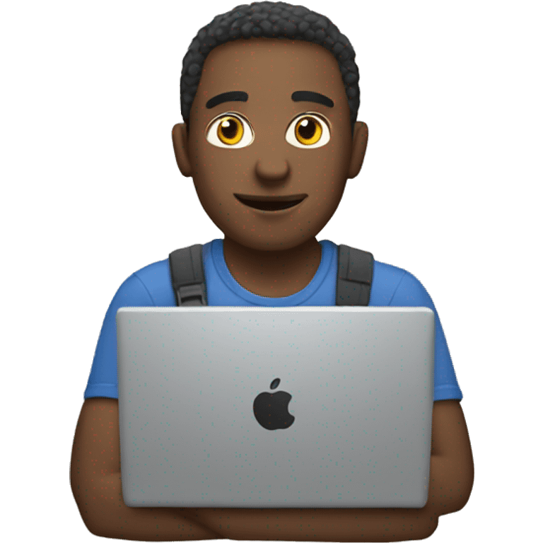 Man with Laptop emoji