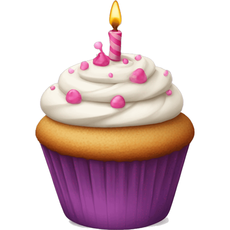 birthday cupcake emoji