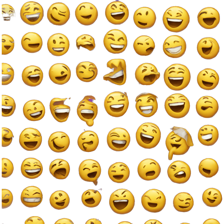 laughing yellow iphone emoji  emoji