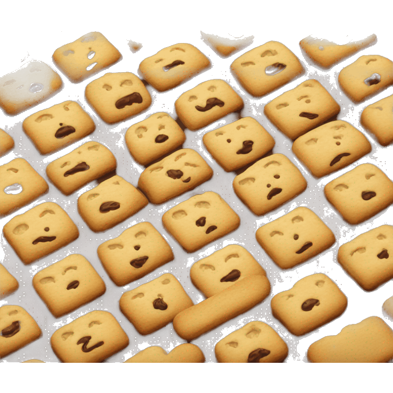 Cookies for santa emoji