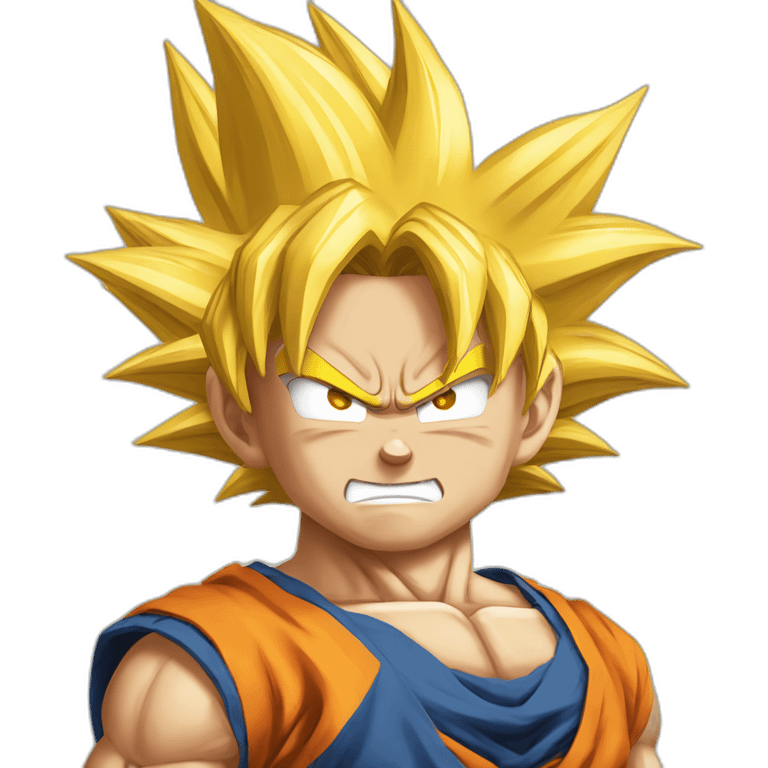 Goku super saiyan emoji