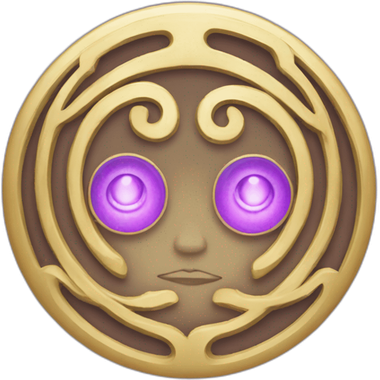 psychic triskelion emoji