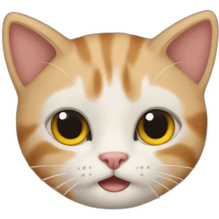 Cat flip emoji