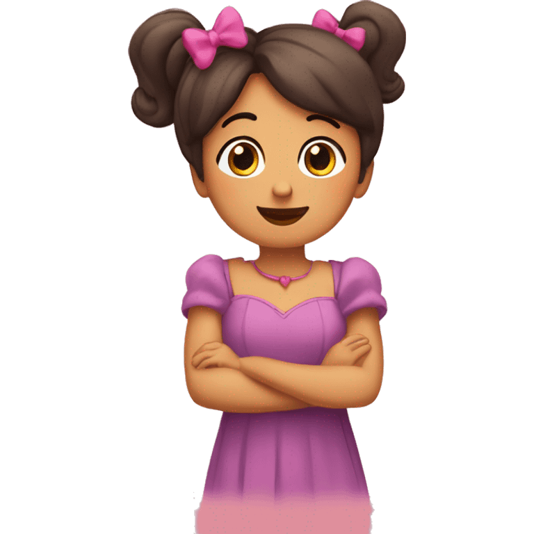 Corazón carmelita emoji