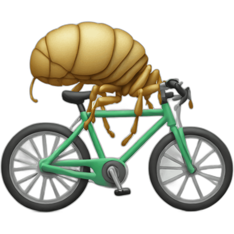 lice on a bike emoji