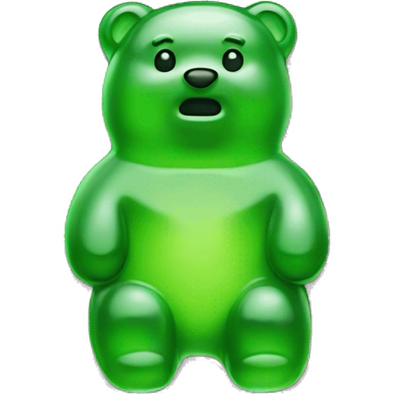 Gummy bear emoji