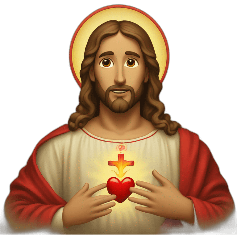 Christian Sacred Heart emoji