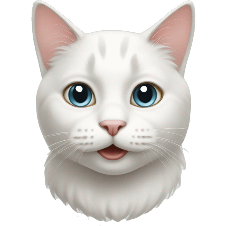 White cat emoji