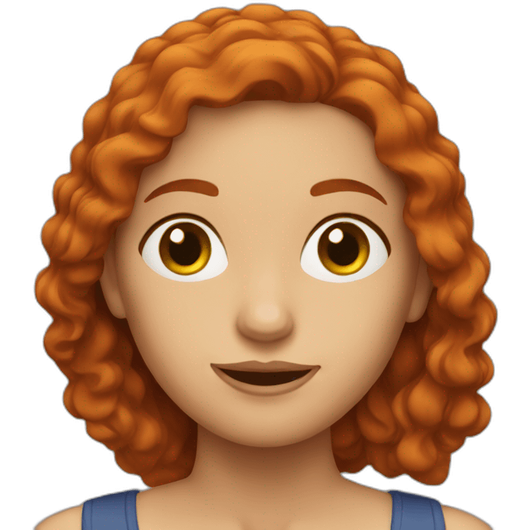 redhead spanish woman emoji