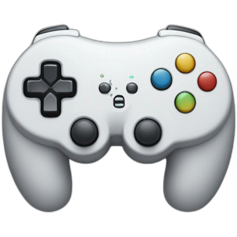 Manette sur console emoji