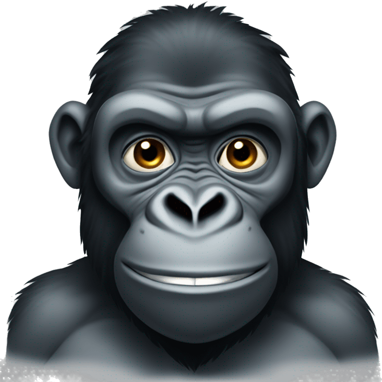 Gorilla with bringle  emoji