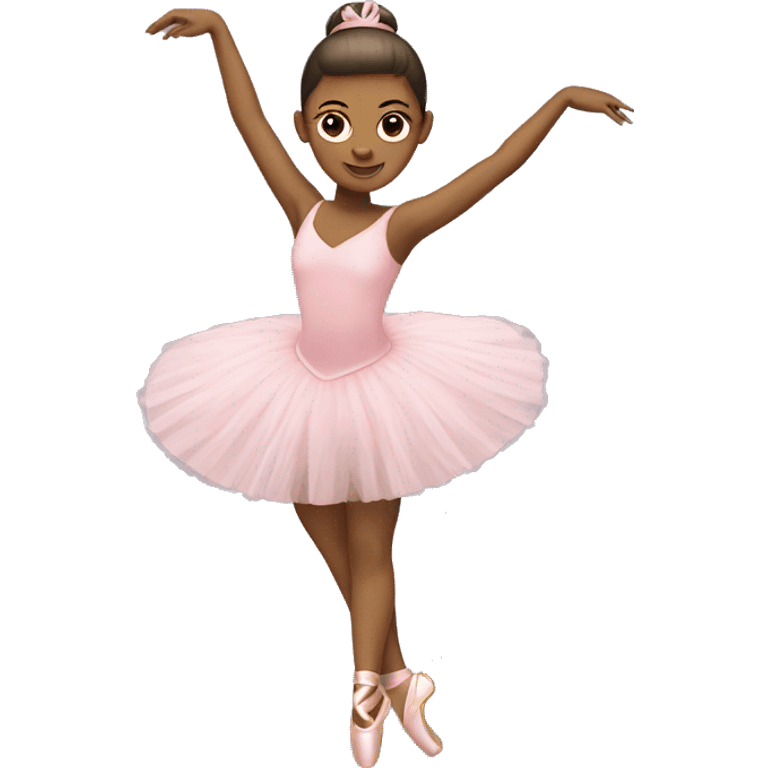 Ballerina on pointe emoji