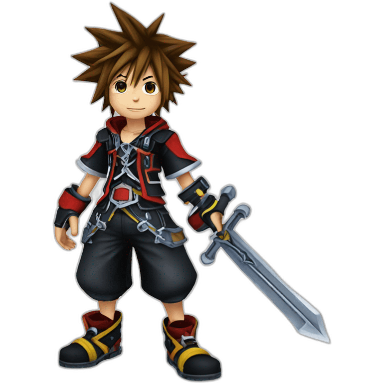 Kingdom Hearts Sora emoji