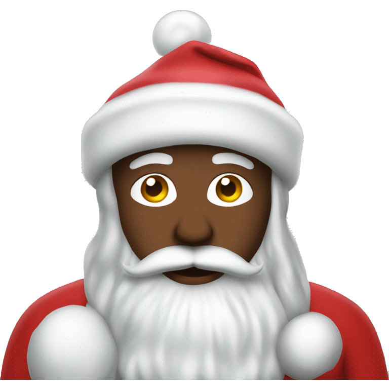 gay santa emoji