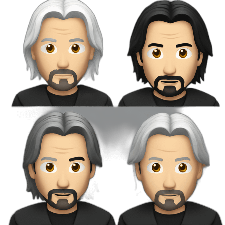 Keanu Reeves priest emoji