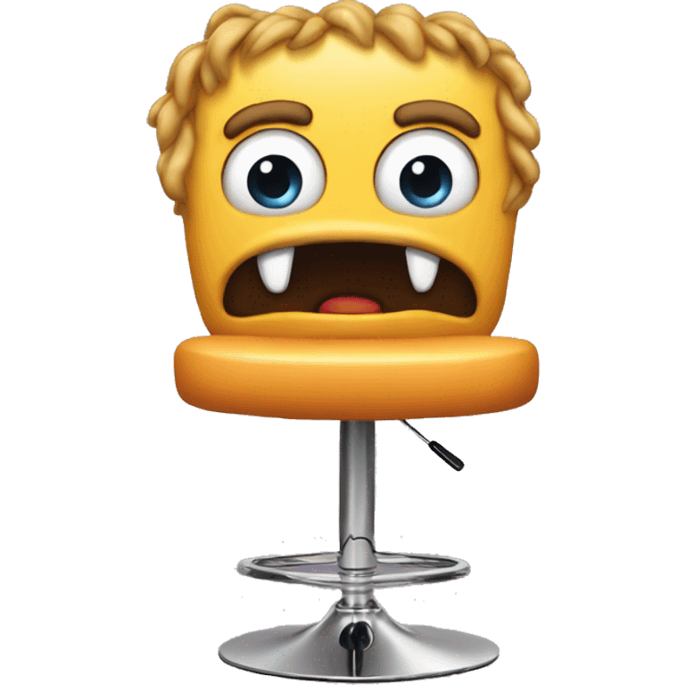 Monster barstool emoji