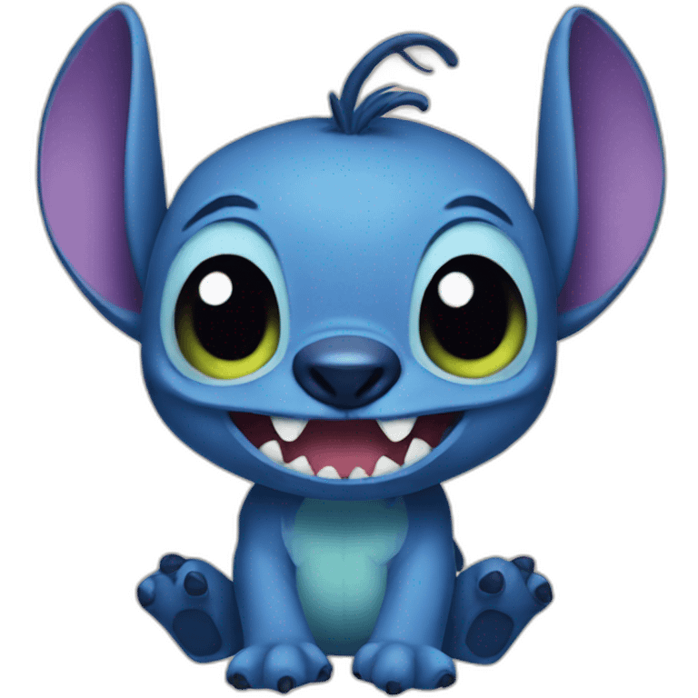 Stich halloween emoji