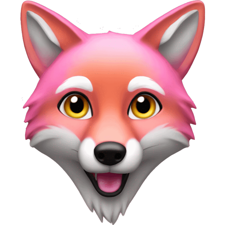 pink fox emoji