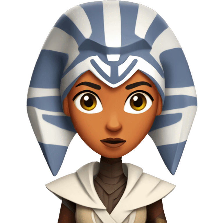 Ahsoka from Star wars emoji