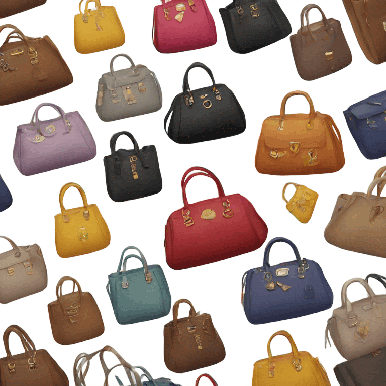 designer handbags emoji