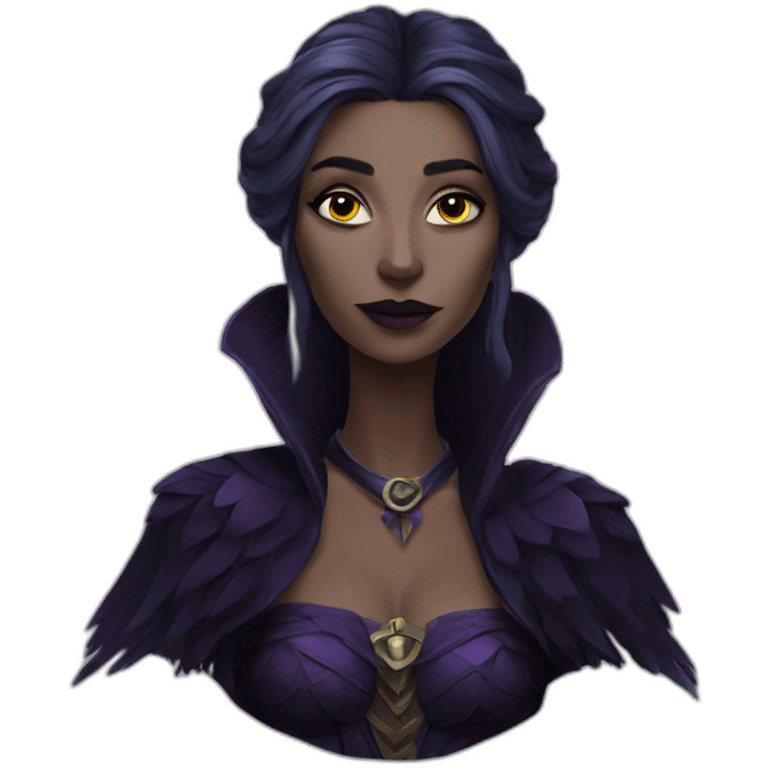 Raven Queen emoji