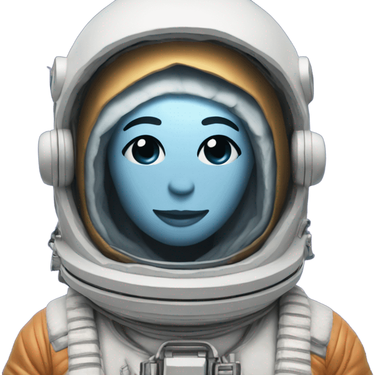 Floating coachella astronaut Christmas emoji