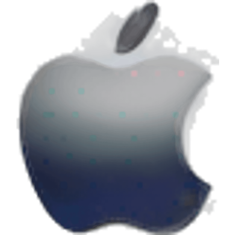 macbook pro with Realistic isolated gradient silver holographic wallpaper emoji