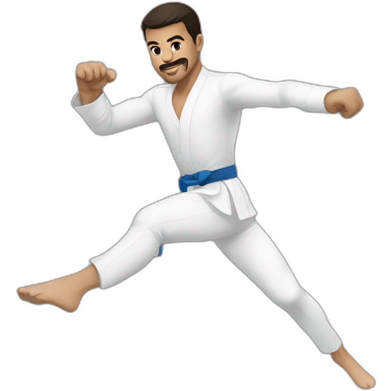 High kick Charles olivera emoji