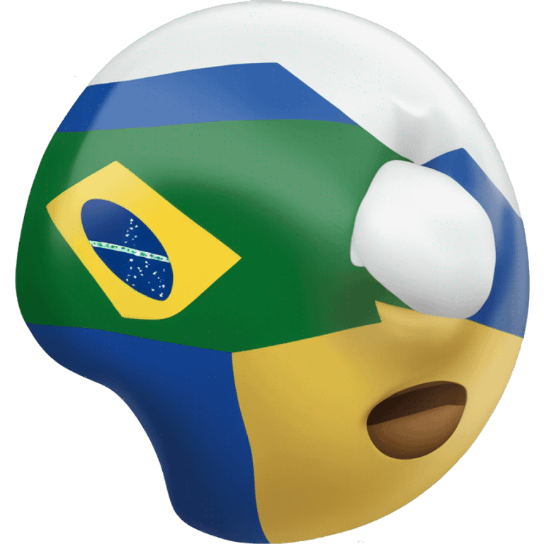 Badeira de Minas gerais e bandeira do Brasil  emoji