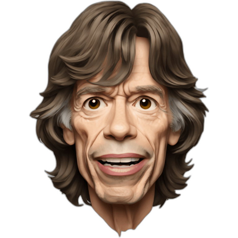 Mick jagger emoji