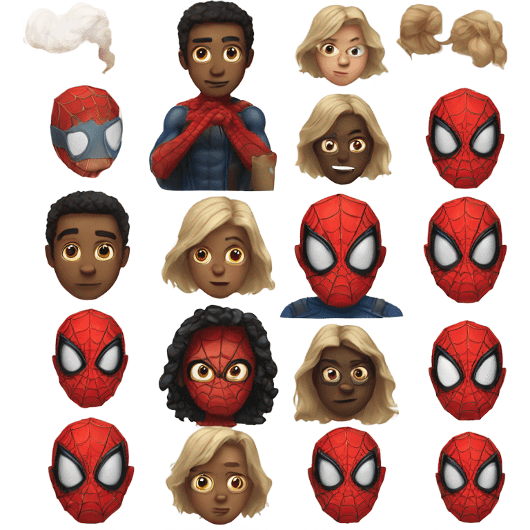 Spiderman emoji