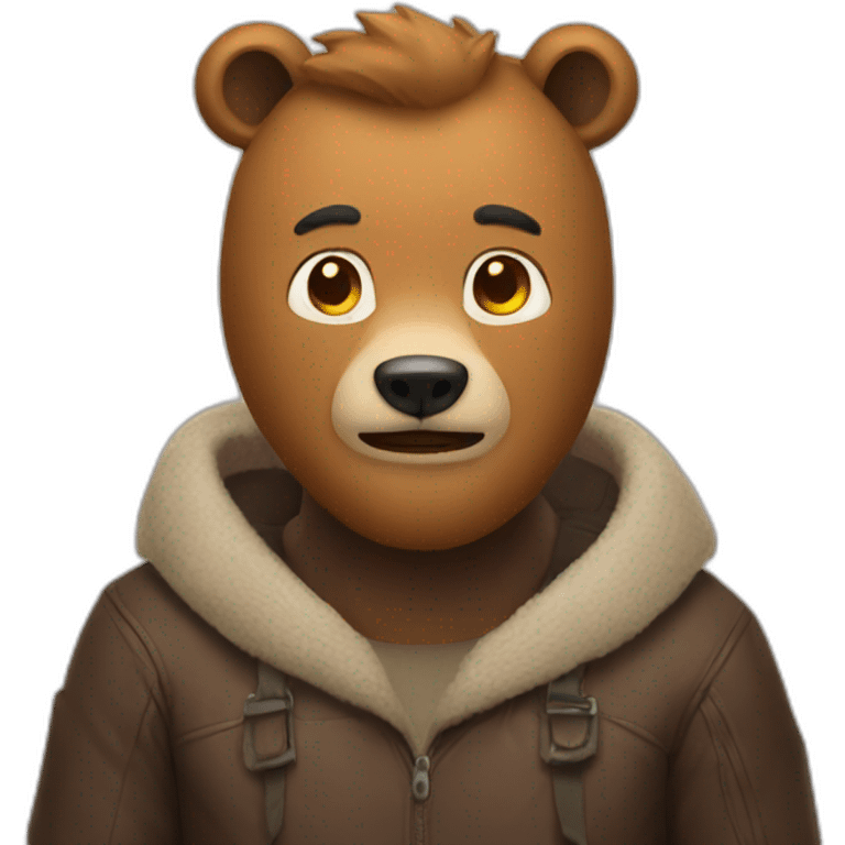 bear man emoji