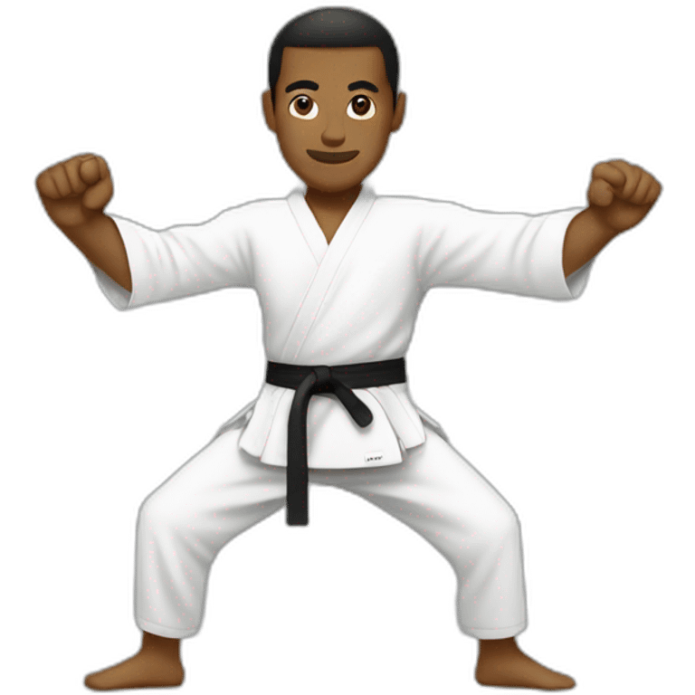 Martial art  emoji