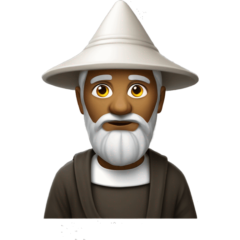 religious pilgrim light photorealistic serious emoji