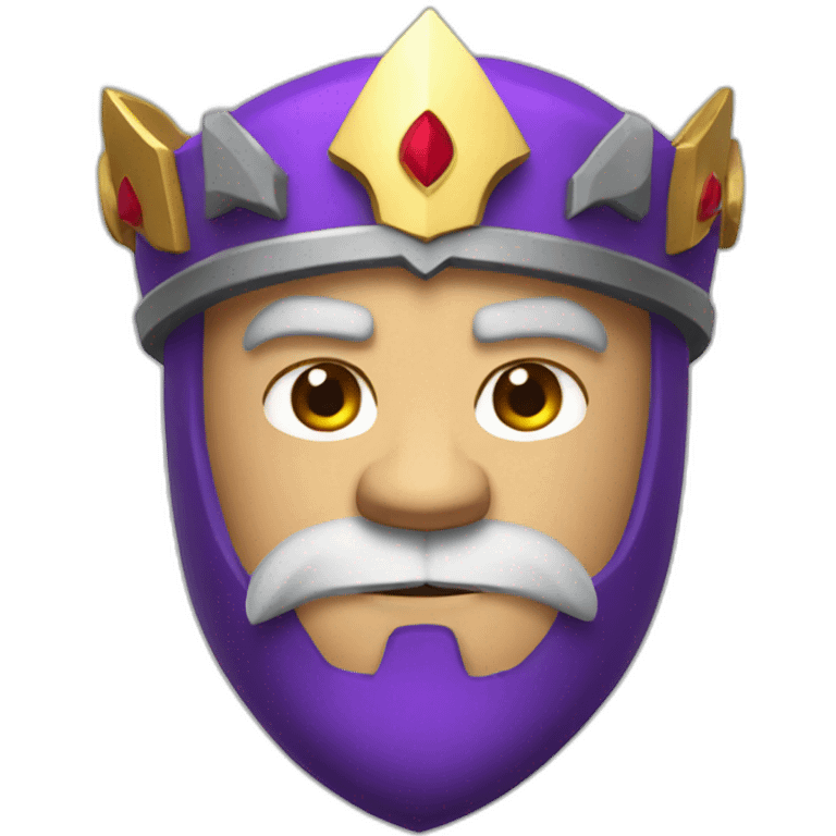 Le roi de clash royal emoji