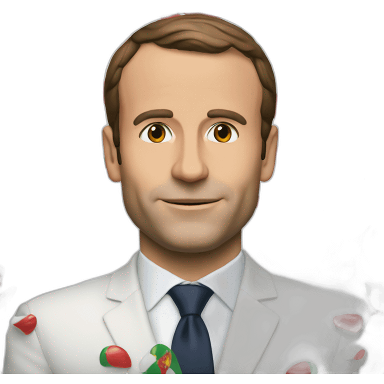 Macron Portugal emoji