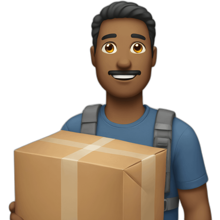 man-with-a-parcel emoji