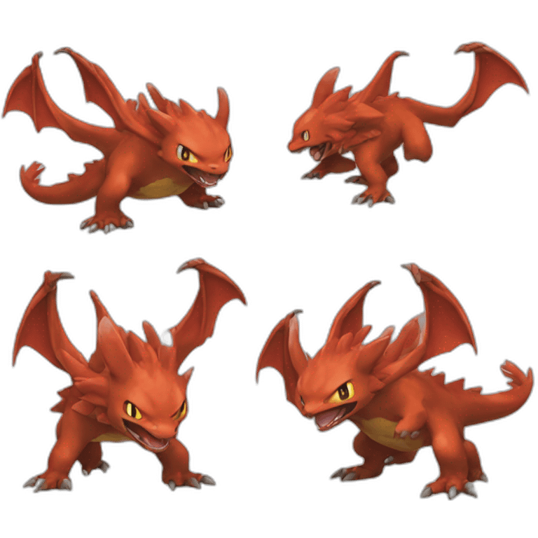 Pokemon Dracaufeu emoji