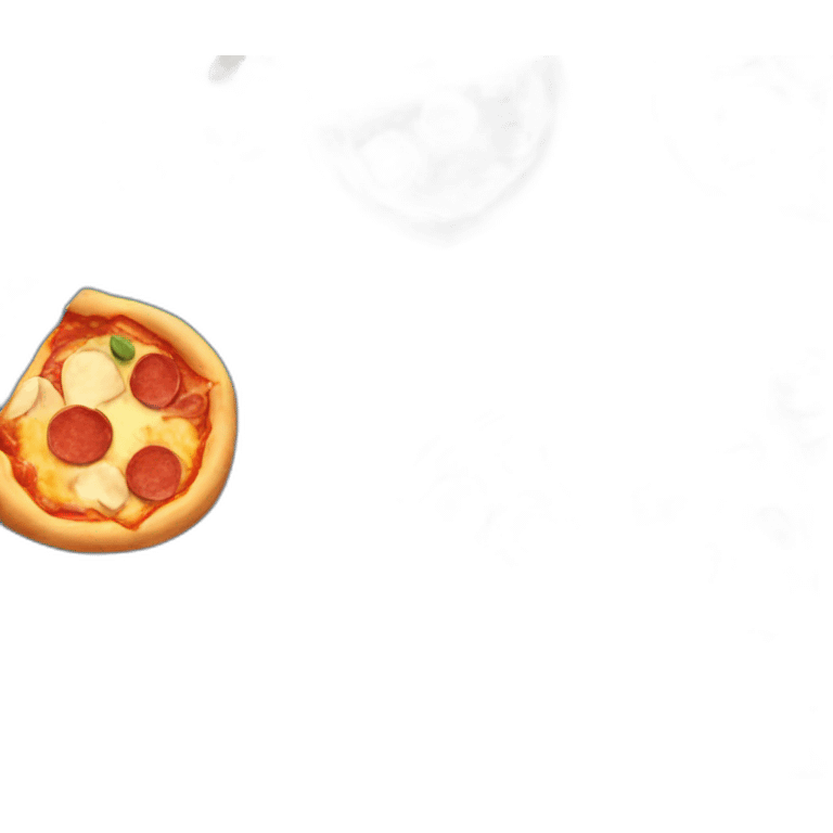 extra cheesy pizza emoji