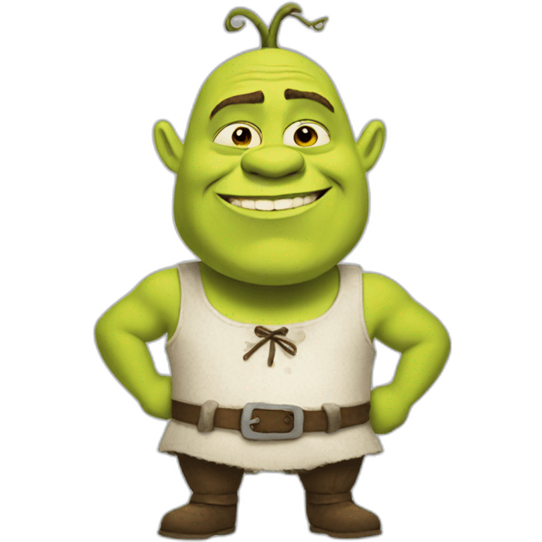 white-shrek emoji