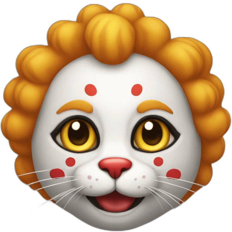 cat-clown emoji