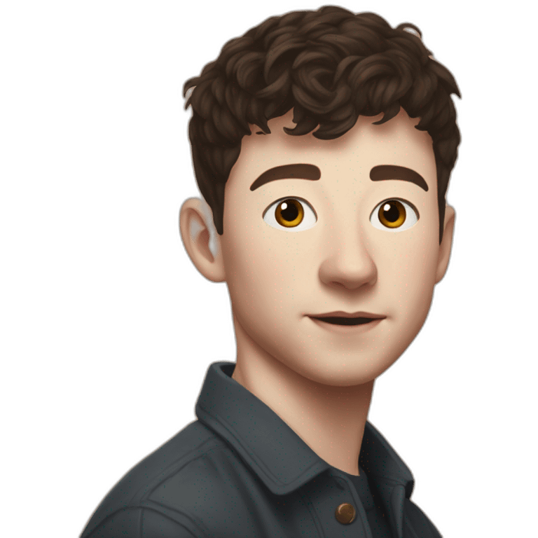 Barry Keoghan portrait emoji