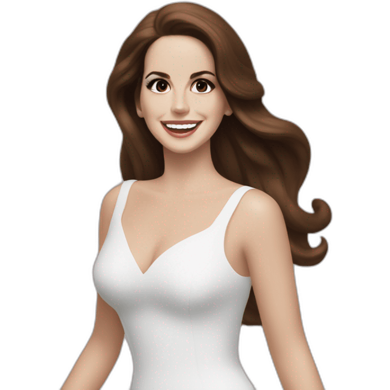 Lana del Rey happy dance emoji